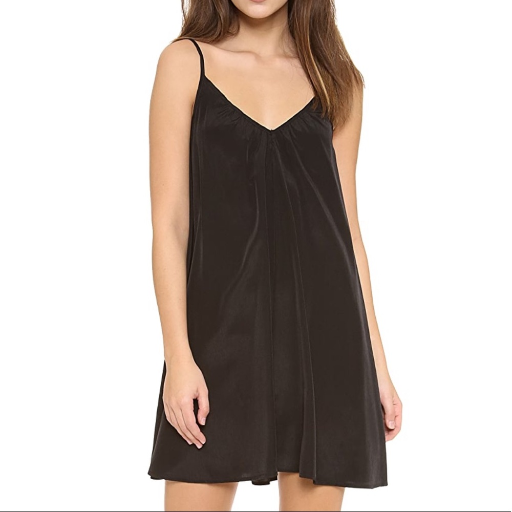 NAVY pinkstitch mini dress